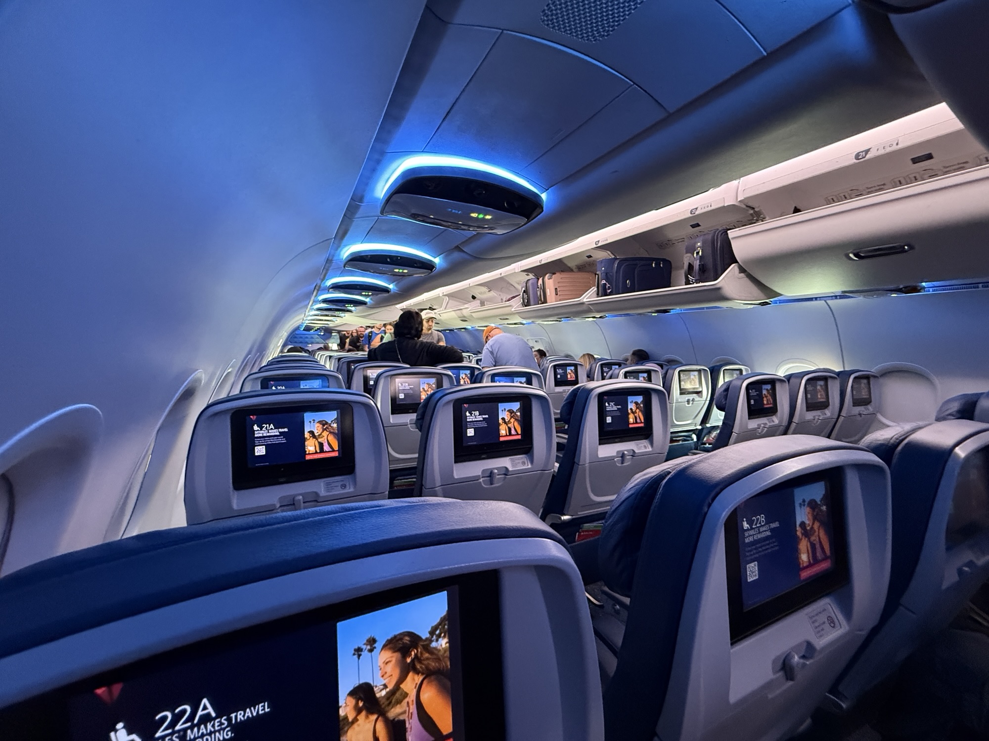 Review: Delta A320 Main Cabin | Austin-Detroit